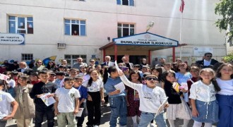 Tarihi Dumlupınar'da karne etkinliği
