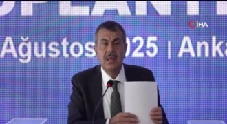 Tekin İl müdürlerine seslendi