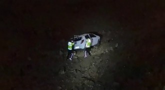 Türbe yolunda trafik kazası: 1 yaralıı