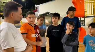 Uçar gençleri dinledi